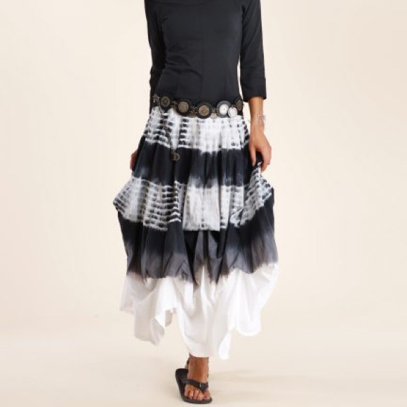 Luna Luz Dresses & Skirts - Striped Ombre Tie Skirt
by Luna Luz